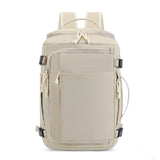 Darrahopens Home & Garden > Travel > Backpacks Beige Stylish & Spacious Backpack – Lightweight, Expandable Travel & Daily Use Rucksack (31×20×43cm)