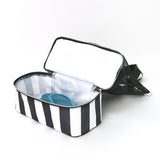 Darrahopens Home & Garden > Travel > Backpacks Black 2-in-1 Large Capacity Beach Bag - Portable Swim & Travel Tote with Insulated Cooler (45x17x40 cm)
