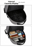 Darrahopens Home & Garden > Travel > Backpacks Black 3-PCS Multi-Functional & Lightweight Backpacks Set for Students - Large Capacity Durable Travel Daypack with USB Charging Port, Fit in 14-Inch Laptop Bag