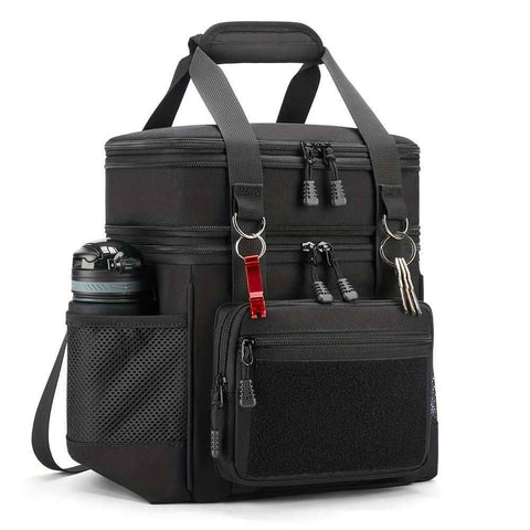 Darrahopens Home & Garden > Travel > Backpacks Black Blue travel backpack, utility backpack, durable backpack, organized storage, Australian travel gear, weekend getaway, outdoor backpack, carry-on backpack
