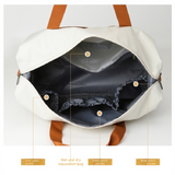 Darrahopens Home & Garden > Travel > Backpacks Black Large Capacity Travel Duffel Bag for Women with Yoga Mat Holder and Shoe Compartment Water Resistant Weekend Bag Ideal for Local Gym and Travel Use