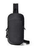 Darrahopens Home & Garden > Travel > Backpacks Black Minimalist Anti-Theft Sling Bag for Men & Women - Water-Resistant Crossbody Chest Pack, Fits 9.7-inch Tablet