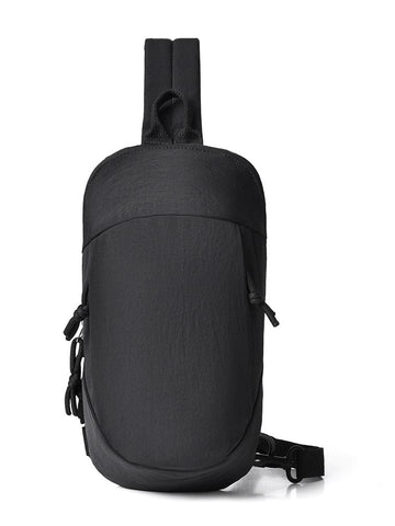 Darrahopens Home & Garden > Travel > Backpacks Black Minimalist Anti-Theft Sling Bag for Men & Women - Water-Resistant Crossbody Chest Pack, Fits 9.7-inch Tablet