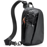 Darrahopens Home & Garden > Travel > Backpacks Black Modern Urban Sling Bag Crossbody Chest Pack with Quick Adjustable Strap Compact Daypack for Travel and Daily Commute