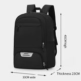 Darrahopens Home & Garden > Travel > Backpacks Black Sports Backpack with Separate Shoe & Ball Compartments - Waterproof Gym Bag for Basketball, Soccer, Travel & Daily Use