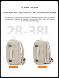 Darrahopens Home & Garden > Travel > Backpacks Black Stylish & Spacious Backpack – Lightweight, Expandable Travel & Daily Use Rucksack (31×20×43cm)