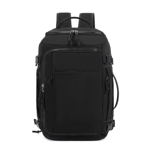 Darrahopens Home & Garden > Travel > Backpacks Black Stylish & Spacious Backpack – Lightweight, Expandable Travel & Daily Use Rucksack (31×20×43cm)