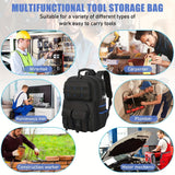 Darrahopens Home & Garden > Travel > Backpacks Black travel backpack, multi-pocket backpack, comfortable backpack, backpack with waist support, backpack with rubber feet, organizer backpack, durable backpack