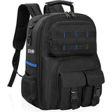 Darrahopens Home & Garden > Travel > Backpacks Black travel backpack, multi-pocket backpack, comfortable backpack, backpack with waist support, backpack with rubber feet, organizer backpack, durable backpack