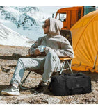 Darrahopens Home & Garden > Travel > Backpacks Black TUCUAN Travel Duffel Bag
