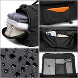 Darrahopens Home & Garden > Travel > Backpacks Black TUCUAN Travel Duffel Bag