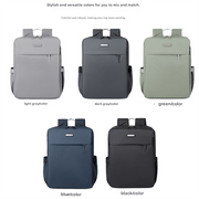 Darrahopens Home & Garden > Travel > Backpacks Blue Large Capacity Airbag Backpack Multi-Compartment Laptop Backpack Travel Business Bag