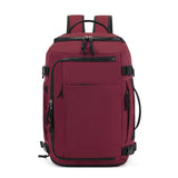 Darrahopens Home & Garden > Travel > Backpacks Dark Red Stylish & Spacious Backpack – Lightweight, Expandable Travel & Daily Use Rucksack (31×20×43cm)