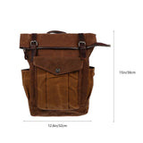 Darrahopens Home & Garden > Travel > Backpacks Durable Hiking Bag Waterproof Coffee Canvas for Storage and Travel 1Pc In Australia - Darrahopens