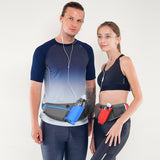 Darrahopens Home & Garden > Travel > Backpacks Green Adjustable Large Capacity Outdoor Sports Running Waist Pack(Waistline 70-160CM) - Multifunctional Marathon Pouch With Water Bottle Holder & Headphone Exit