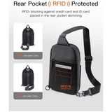 Darrahopens Home & Garden > Travel > Backpacks Green Modern Urban Sling Bag Crossbody Chest Pack with Quick Adjustable Strap Compact Daypack for Travel and Daily Commute