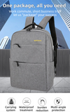 Darrahopens Home & Garden > Travel > Backpacks Grey 3-PCS Multi-Functional & Lightweight Backpacks Set for Students - Large Capacity Durable Travel Daypack with USB Charging Port, Fit in 14-Inch Laptop Bag