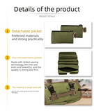 Darrahopens Home & Garden > Travel > Backpacks Heavy Duty Tool Roll Up Bag Organiser Multi-Pocket Canvas Carry Pouch for Electrician DIY Mechanic & 4WD Camping Light Grey