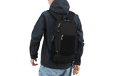 Darrahopens Home & Garden > Travel > Backpacks Hiking Backpack Packable Travel Day Pack Lightweight Water Resistant Hiking Daypack for Women Men -Black