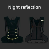 Darrahopens Home & Garden > Travel > Backpacks Lightweight Trail Running Hydration Backpack, Cycling Hiking Mountaineering Backpack, Night-Reflective Breathable Design(GREY)