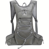 Darrahopens Home & Garden > Travel > Backpacks Lightweight Trail Running Hydration Backpack, Cycling Hiking Mountaineering Backpack, Night-Reflective Breathable Design(GREY)