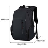 Darrahopens Home & Garden > Travel > Backpacks Men Business Bag Laptop Multi Functional Computer Bag Large Capacity Backpack