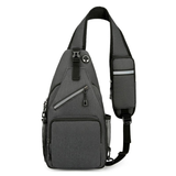 Darrahopens Home & Garden > Travel > Backpacks New Men's Chest Bag Lightweight Oxford Crossbody, Water-Resistant Durable Anti-Burden Shoulder Pack, Minimalist Casual Commute Cycling Sports Sling Bag（tree leaf）