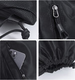 Darrahopens Home & Garden > Travel > Backpacks One-Piece Backpack - Drawstring Backpack - Large Capacity - Lightweight - Separate Wet and Dry Compartments, Sports Backpack - Suitable for Travel and Fitness - Black