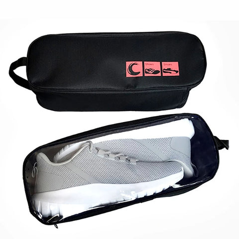 Darrahopens Home & Garden > Travel > Backpacks Portable Waterproof Shoe Bag with View Window 13cm High