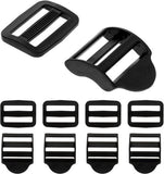 Darrahopens Home & Garden > Travel > Backpacks Replacement Backpack Buckles - Set of 5 - Replacement Backpack Buckles - Adjustable - Black Slide Buckles for Backpacks