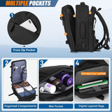 Darrahopens Home & Garden > Travel > Backpacks Ryanair Cabin Bag, 40x20x25 cm Travel Backpack Laptop Backpack for Men and Women, Compatible with Xindaren