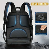 Darrahopens Home & Garden > Travel > Backpacks Travel Backpack Oxford Fabric Backpack Durable Backpack Spacious Backpack - Black - Size regular In Australia - Darrahopens