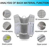 Darrahopens Home & Garden > Travel > Backpacks Ultra-Light Hydration Running Vest Backpack – 1.5L Water Capacity, Breathable Mesh Design for Cycling, Hiking & Marathon (Grey) | Other Colors Available in Store