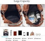Darrahopens Home & Garden > Travel > Backpacks Vintage Waterproof Backpack for Women Girls Shoulder Bag Daypack
