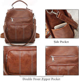 Darrahopens Home & Garden > Travel > Backpacks Vintage Waterproof Backpack for Women Girls Shoulder Bag Daypack