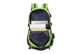 Darrahopens Home & Garden > Travel > Backpacks Water-resistant Hiking Backpack Travel Camping Nylon Outdoor Bag for Men and Women -Green
