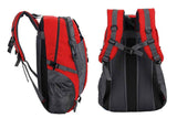 Darrahopens Home & Garden > Travel > Backpacks Water-resistant Hiking Backpack Travel Camping Nylon Outdoor Bag for Men and Women -Red