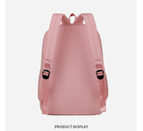 Darrahopens Home & Garden > Travel > Backpacks White Large Capacity Travel Backpack for Girls - Waterproof School Bag with Detachable Pencil Case