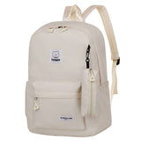 Darrahopens Home & Garden > Travel > Backpacks White Large Capacity Travel Backpack for Girls - Waterproof School Bag with Detachable Pencil Case