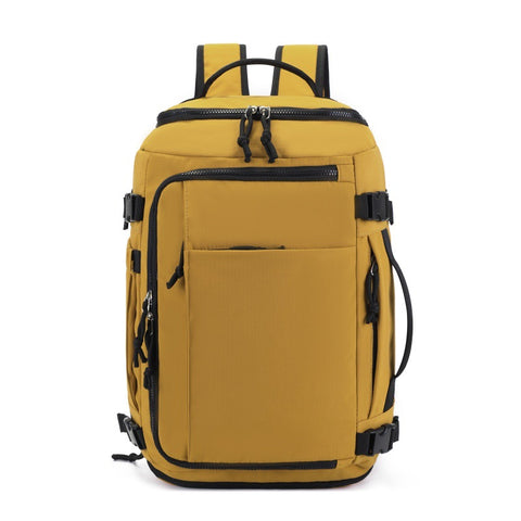 Darrahopens Home & Garden > Travel > Backpacks Yellow Stylish & Spacious Backpack – Lightweight, Expandable Travel & Daily Use Rucksack (31×20×43cm)