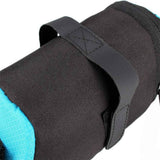 Darrahopens Home & Garden > Travel > Duffel Bags 2 pack Saddle Bag Super Light Seat Saddle Bag Under-seat Zippered Opening Storage Bag for Most Kinds of (blue)