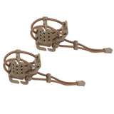 Darrahopens Home & Garden > Travel > Duffel Bags 2Pcs Backpack Binding Clip MOLLE Gear Organizer Fastener Elastic Binding Buckle Carabiner Clip Bags Clasp Cord Fix Gear Elastic Strap Khaki In Australia - Darrahopens