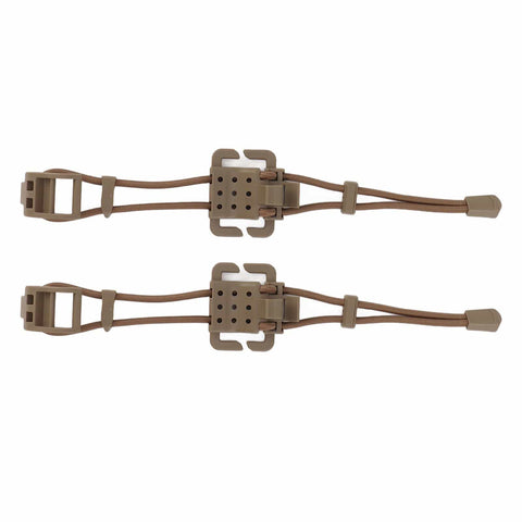 Darrahopens Home & Garden > Travel > Duffel Bags 2Pcs Backpack Binding Clip MOLLE Gear Organizer Fastener Elastic Binding Buckle Carabiner Clip Bags Clasp Cord Fix Gear Elastic Strap Khaki In Australia - Darrahopens