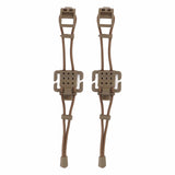 Darrahopens Home & Garden > Travel > Duffel Bags 2Pcs Backpack Binding Clip MOLLE Gear Organizer Fastener Elastic Binding Buckle Carabiner Clip Bags Clasp Cord Fix Gear Elastic Strap Khaki In Australia - Darrahopens