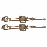 Darrahopens Home & Garden > Travel > Duffel Bags 2Pcs Backpack Binding Clip MOLLE Gear Organizer Fastener Elastic Binding Buckle Carabiner Clip Bags Clasp Cord Fix Gear Elastic Strap Khaki In Australia - Darrahopens