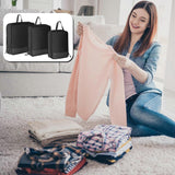 Darrahopens Home & Garden > Travel > Duffel Bags 3pcs Compression Packing Cubes Expandable Luggage Organizers for Travel
