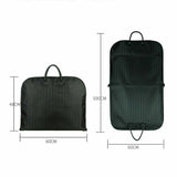 Darrahopens Home & Garden > Travel > Duffel Bags Blue Men Suit Garment Bag Zippered Dustproof Travel Organizer