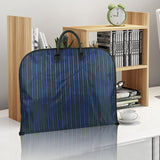 Darrahopens Home & Garden > Travel > Duffel Bags Blue Men Suit Garment Bag Zippered Dustproof Travel Organizer