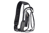 Darrahopens Home & Garden > Travel > Duffel Bags Clear Sling Bag PVC Crossbody Bag for Stadium Events Concerts and Hiking