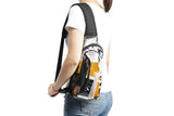 Darrahopens Home & Garden > Travel > Duffel Bags Clear Sling Bag PVC Crossbody Bag for Stadium Events Concerts and Hiking